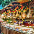 Stall selling sweets and other Nuremberg treats